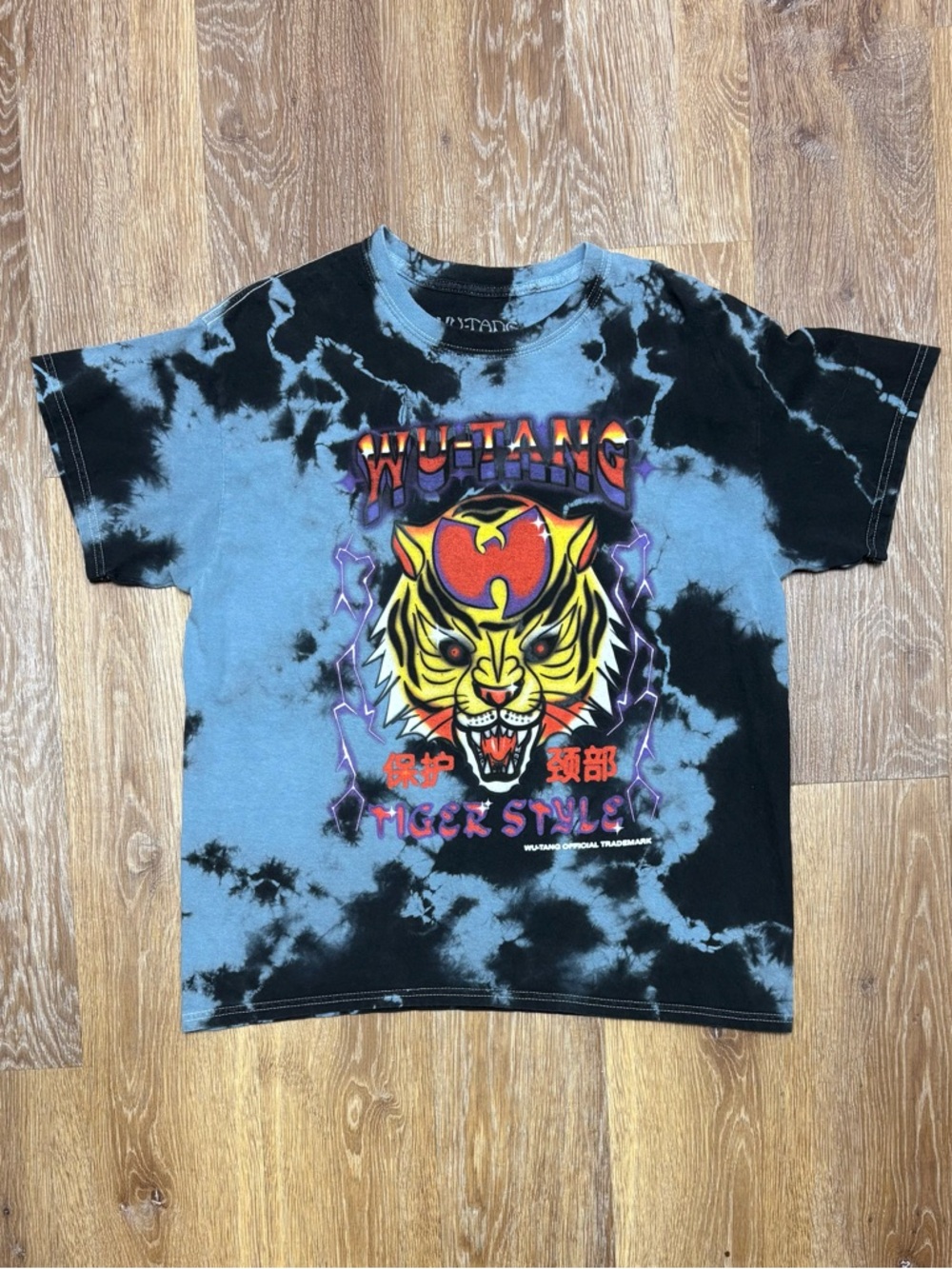 Wu-tang tie dye shirt